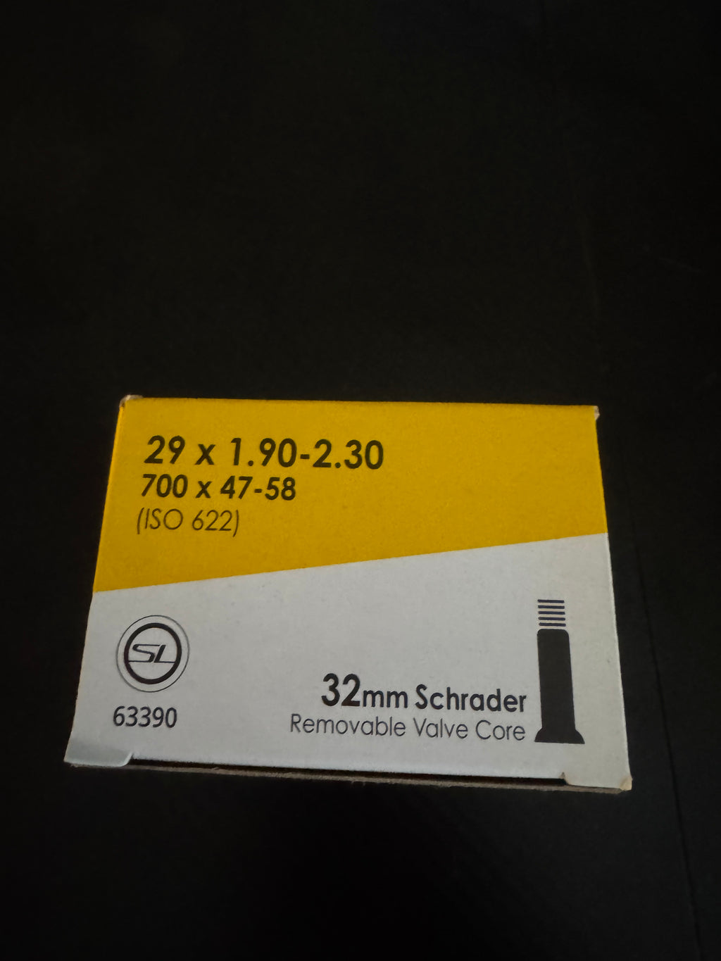 Bicycle tire tube 29”